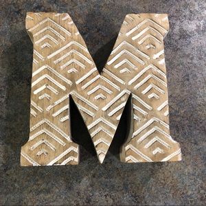 Letter M Decor